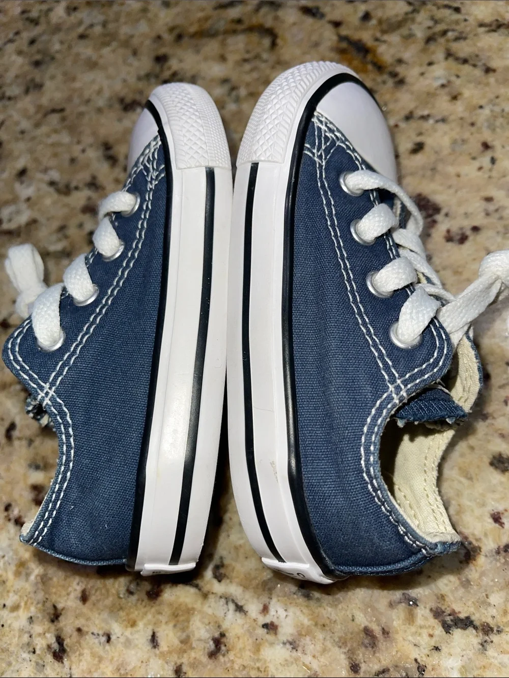 Converse All Star Low Top Sneakers in Navy Blue